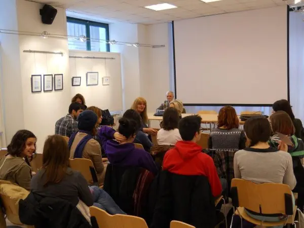 2013, March 22- Auditorium National Slovene Library: "Workshop Translating"