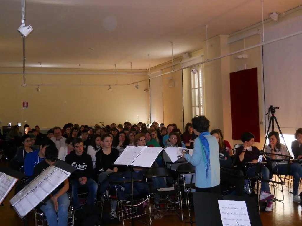 2013, March 21st, Auditorium Public Library Stelio Crise, Trieste: "Poetry in the Schools"