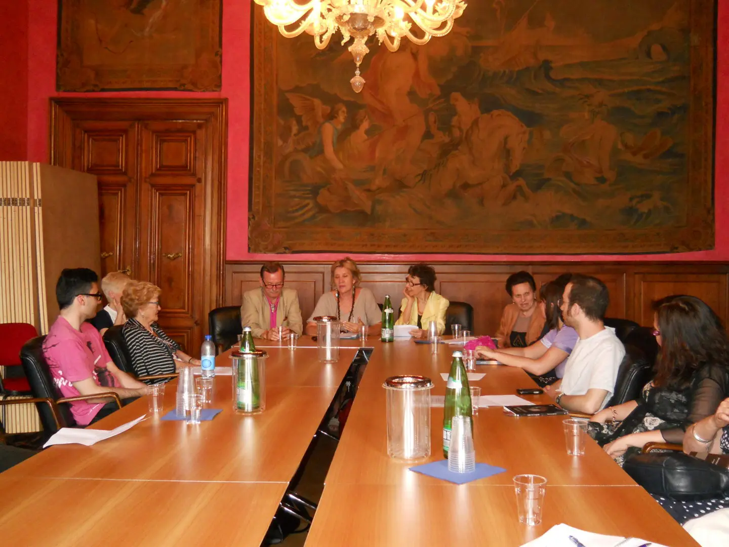 2013, Rom 27 giugno: Poetry Reading in the headquarter of Regione Autonoma Friuli Venezia Giulia